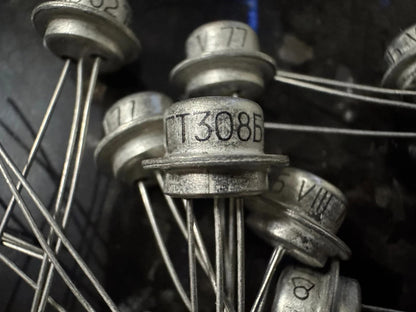 10pcs Germanium Transistor PNP GT308V =1T308B (AF109 2N2048) Fuzz Face USSR