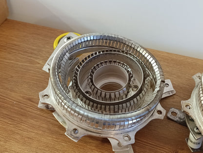1 socket Y297-A Eimac Air System Socket for 4CX5000A (Pull) with missing parts!