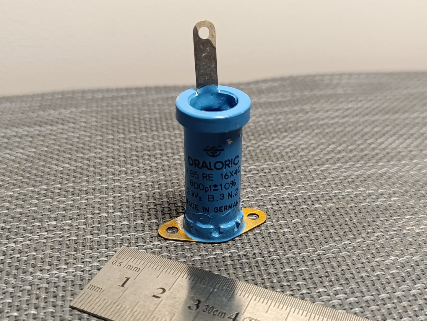1PCS. DRALORIC R85 3KW 800PF Ceramic Capacitor HAM radio high voltage