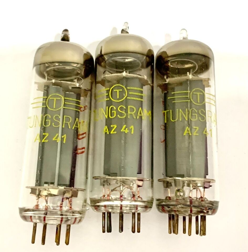1 Pcs.  Vintage Tungsram AZ41 full wave rectifier Radio valve TUBE NOS / NEW