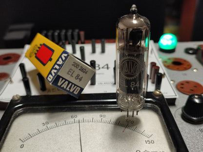 EL84 6BQ5 Mullard - NOS NIB Blackburn branded Valvo Radio Tube