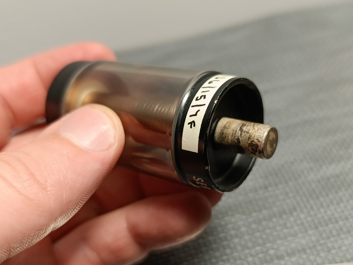 6PF 15KV 4A EEV Variable Vacuum Capacitor Used U6/15/4F English