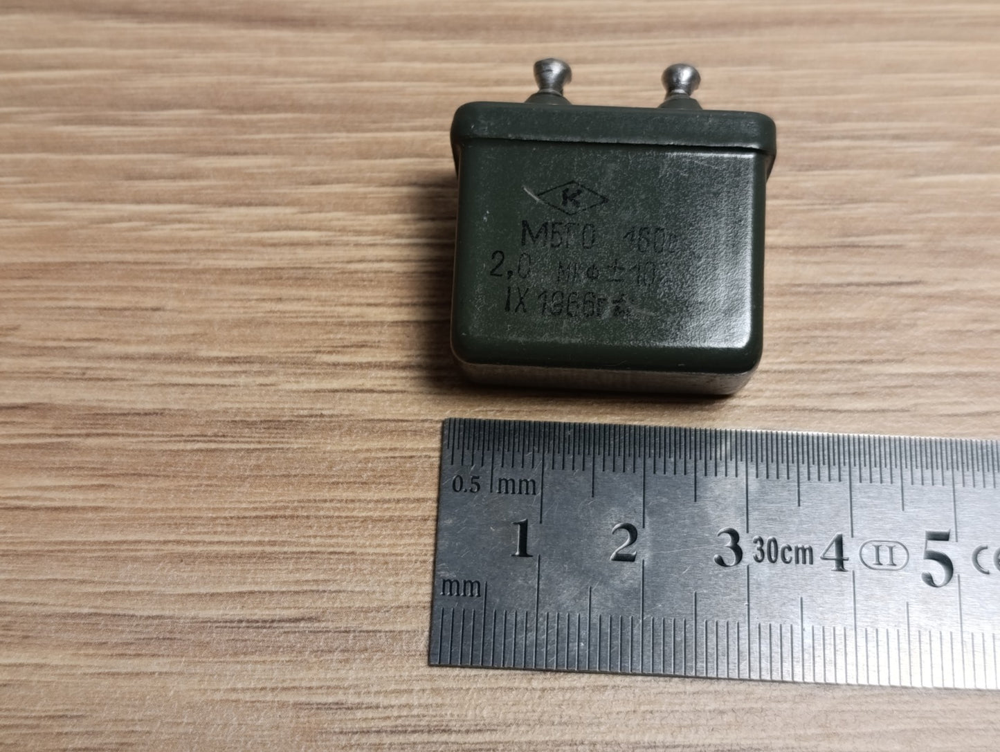 4Pcs. 2uF 160 V RUSSIAN PAPER IN OIL PIO AUDIO CAPACITORS MBGO МБГO NEW