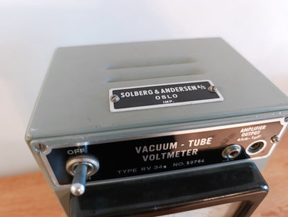 Radiometer RV34a Vacuum Tube voltmeter USED Untested - Ham Radio Copenhagen