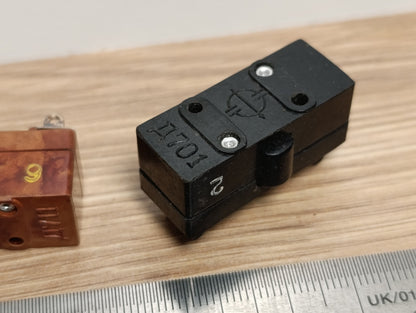 Micro Switch D701 WK1-1 USSR produced in 1980-1991 Soviet NOS (2pcs. LOT).