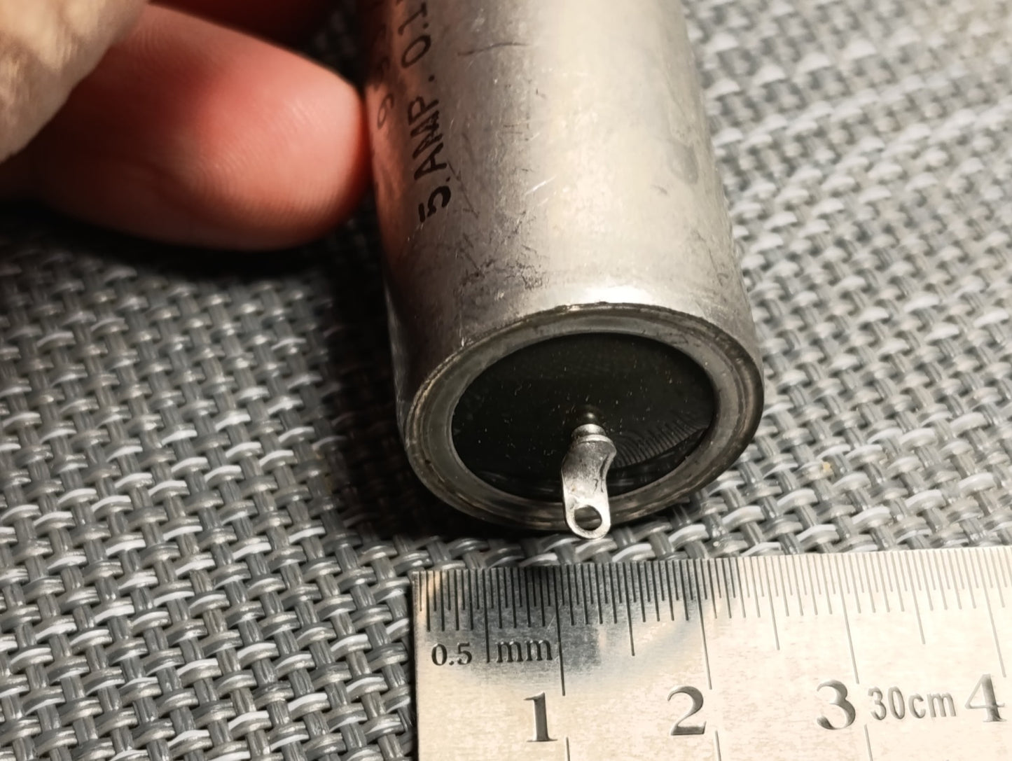 1piece Sprague JX Filter NEW (FRI) 99JX22A  5 amp, 2500 vdc, 0.1 µF. Paper