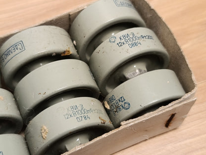 1 pcs. 1000pF 12kV ±20% Ceramic High Voltage Impulse Capacitors KVI-3 / КВИ-3