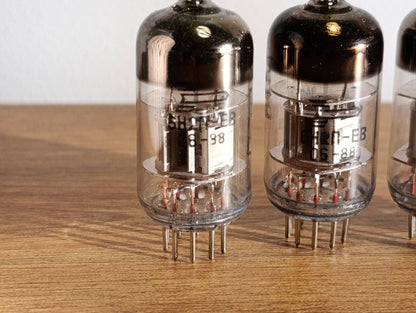 4 pcs 1988's 6N2P-EV Tubes DIFFERENT PINS ECC83/12AX7 Rocket VOSKHOD NOS Russian