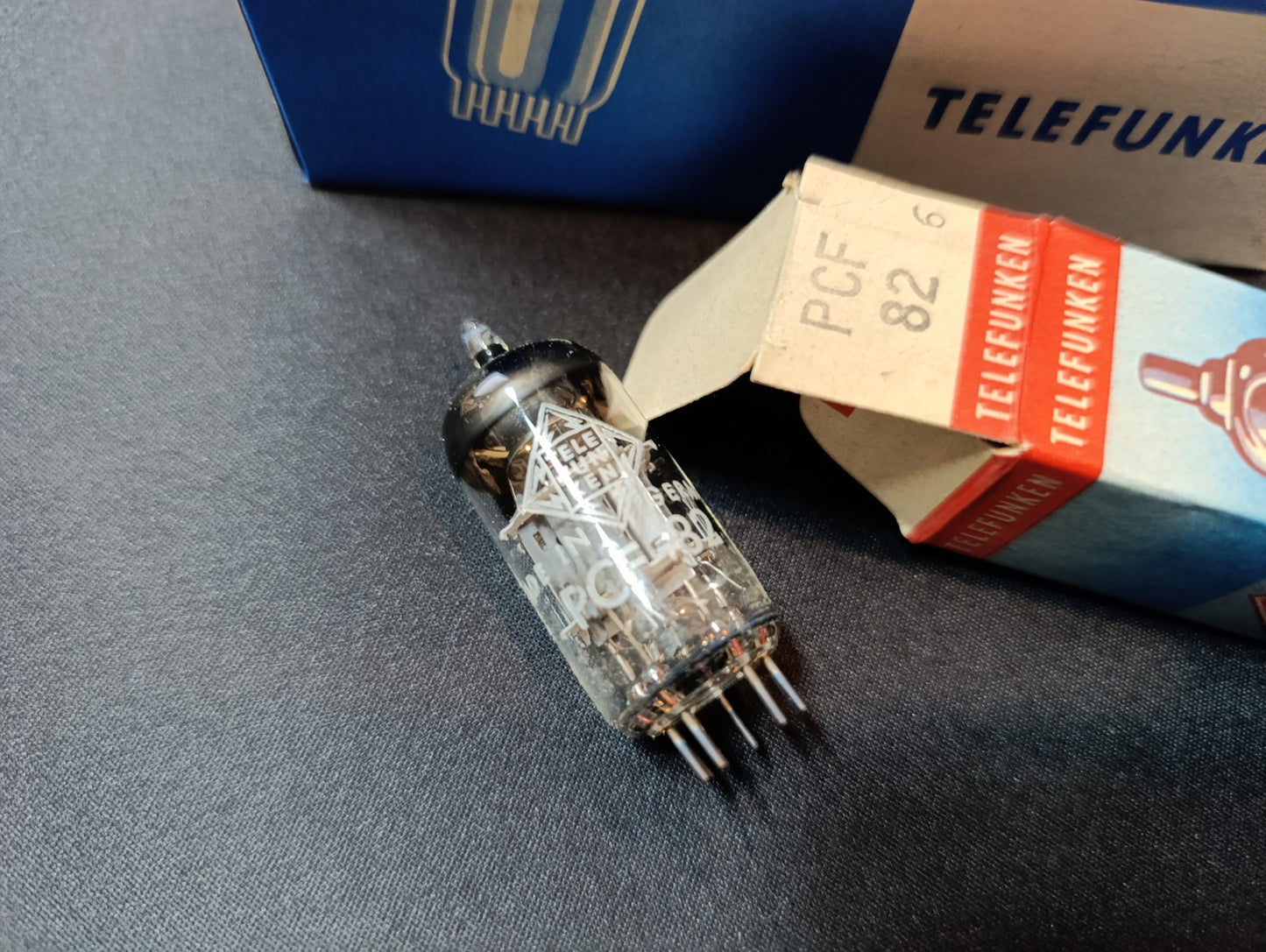 5 pieces Vintage Radio Valve PCF86 Triode-Pentode Tube Telefunken Original NOS