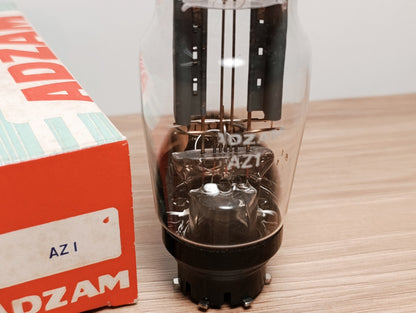 ADZAM AZ1 FULL-WAVE VACUUM RECTIFIER TUBE NOS = 140NG TAZ1 WE54 RAZ1 VG