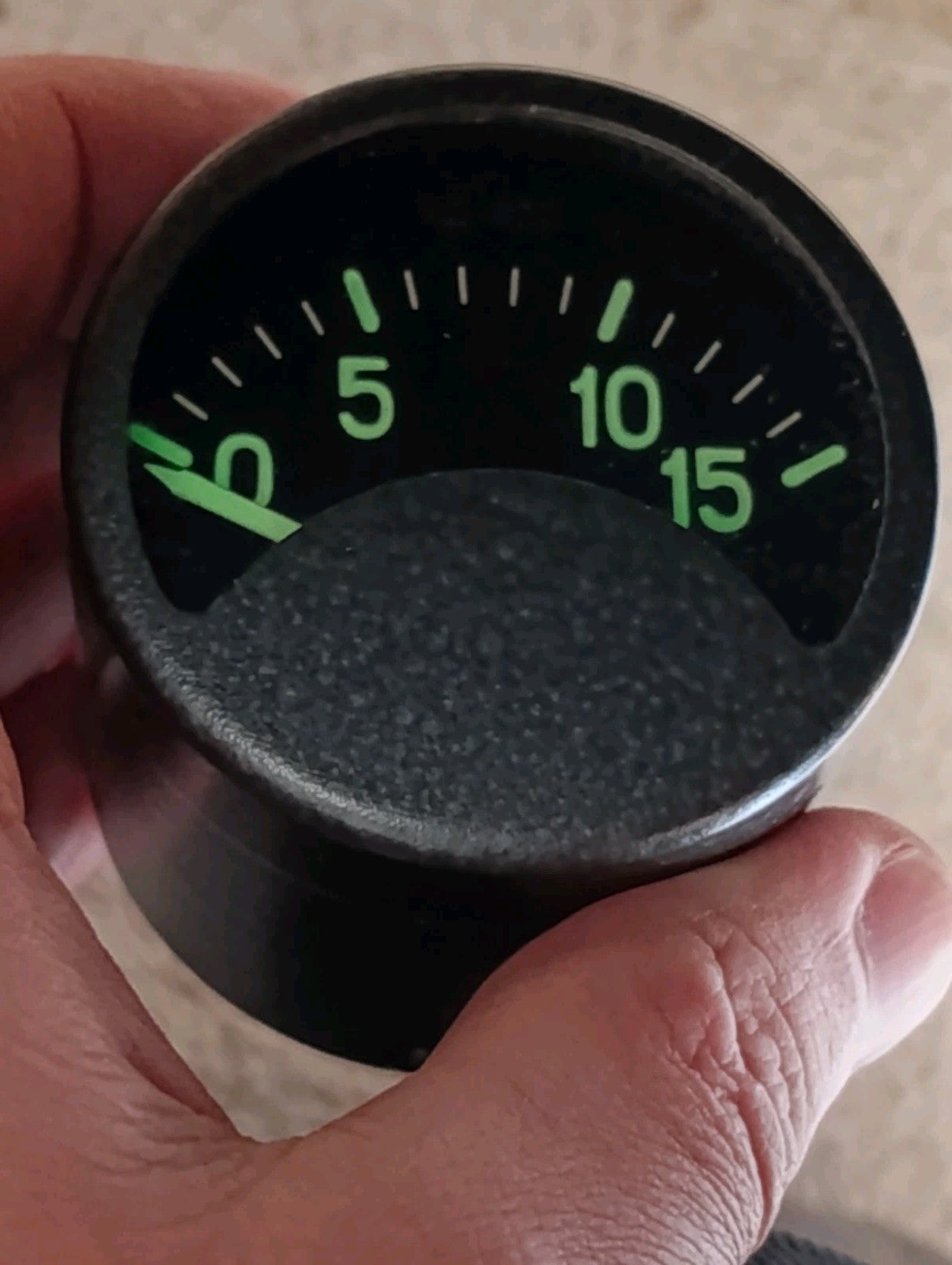 Pressure gauge UD-800 with sensor with box for aviation soviet