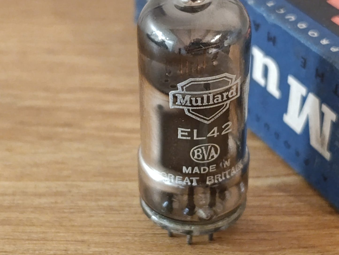 MULLARD EL42 D-GETTER Blackburn Valve Tube NOS NIB (1 Piece.)