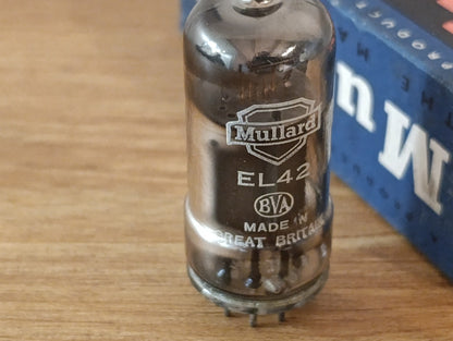 MULLARD EL42 D-GETTER Blackburn Valve Tube NOS NIB (1 Piece.)