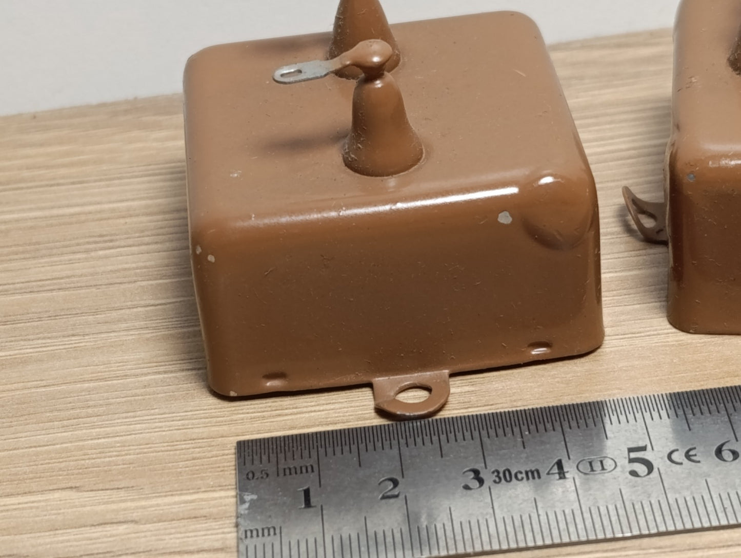 2pcs. Military Soviet Capacitor 0.25uF 1500V 10% KBG PiO Paper Oil 0,25uF 1.5kV