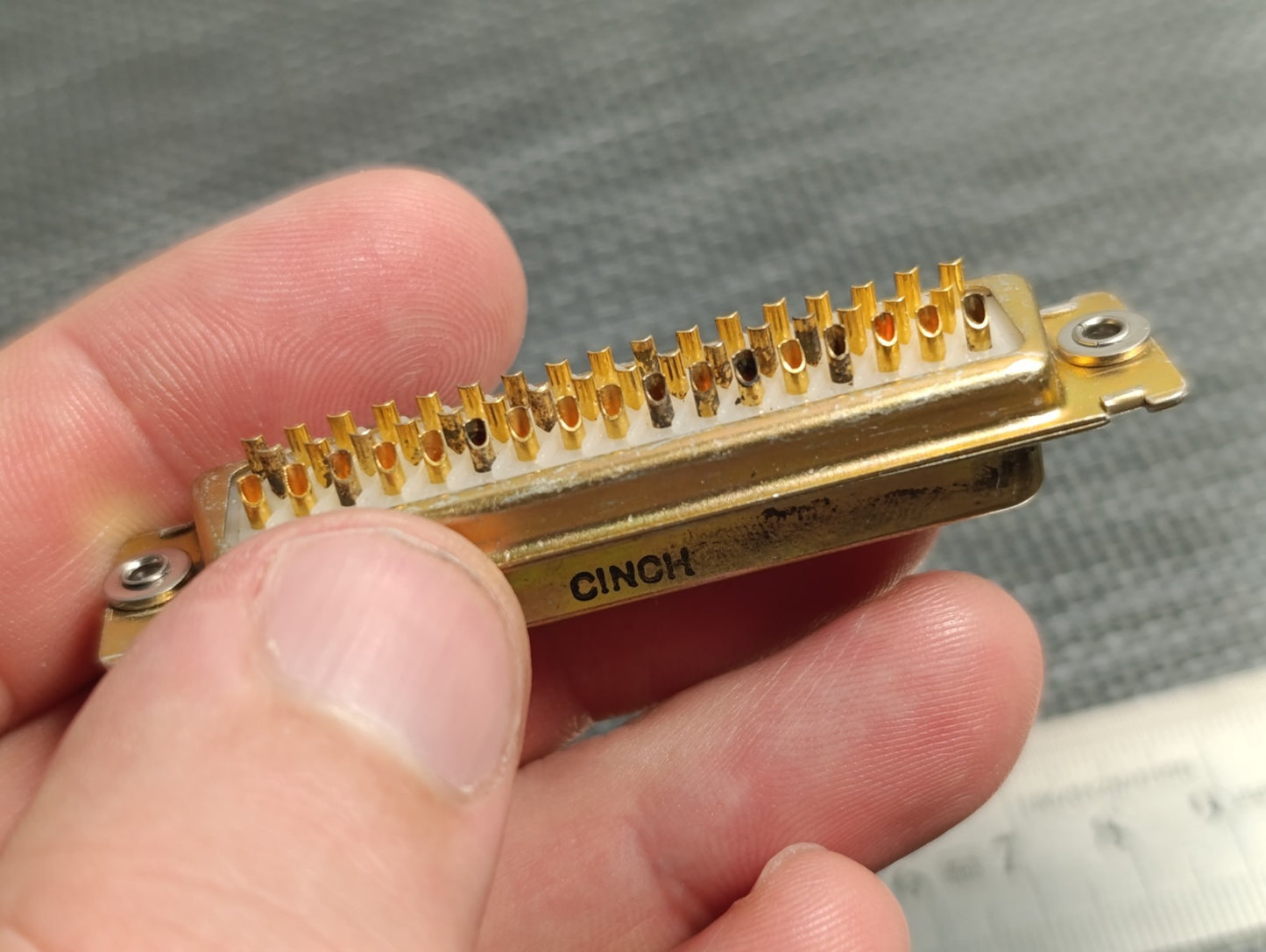 CINCH DDF-50S CONNECTOR 50 Pin USA made NEW d-sub