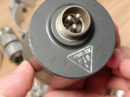 Pressure gauge UD-800 with sensor with box for aviation soviet