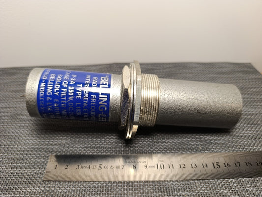 Belling-Lee Type L1828 Radio Frequency Interference Filter NEW NOS