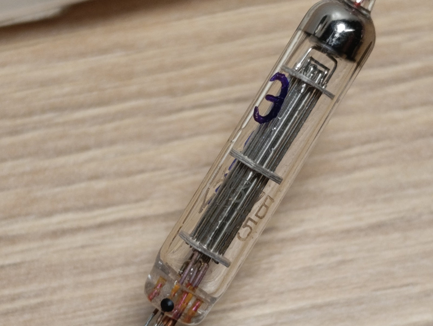 1pcs. 1J37B 1Zh37B 1Ж37Б soviet Vintage Vacuum HF Pentode Tube