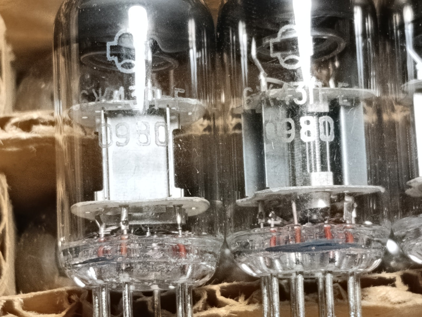 4pcs. 6J43P-E / 6Ж43П-Е High-frequency Double Pentode NEW