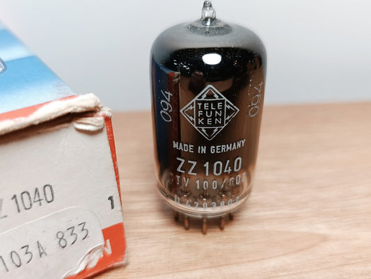ZZ1040 ZZ-1040 Telefunken Electron Vacuum Tube Valve