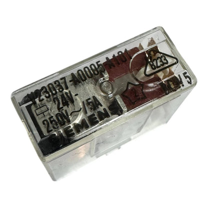 V23037-A0005-A101 Siemens Electromagnetic Relay 24Vdc 250Vac 5A NEW