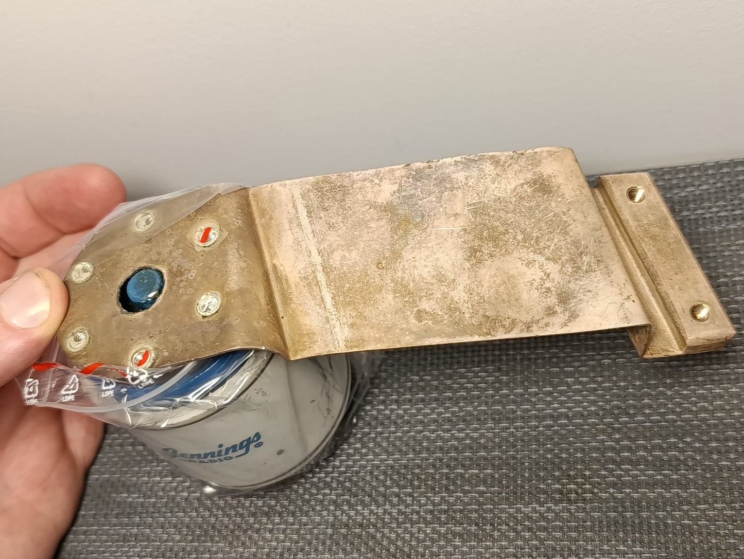 (Silver Plate ONLY) for Jennings CFEA-150 CFEA 150 Fixed Vacuum  Capacitor USED