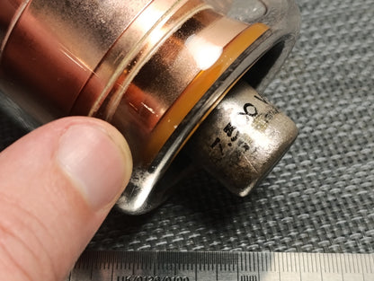 1pcs. 250 pf, 7.5 KV Peak, Jennings JCS-250 Fixed Vacuum Capacitor USED
