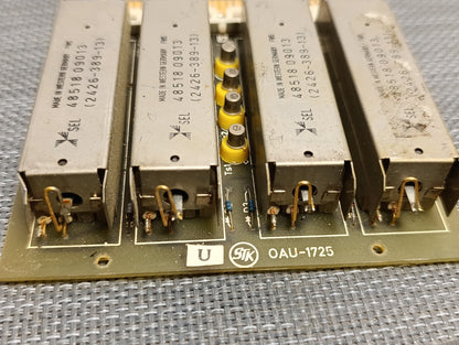 Board With 4Pcs. Filtrs SEL 48518 0913 2426-389-13 STK 0AU-1725 used