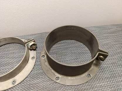 FM2D and FM2B Vacuum Capacitor Mounting Flange EEV USED