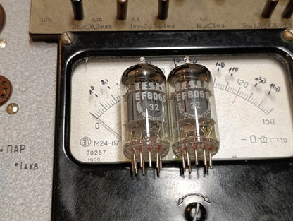 MATCHED 100% Pair TESLA EF806s  = EF86 = 6267 NOS without boxes