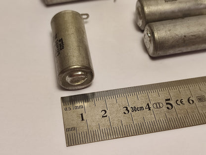 4X 0.22 uF 400 V MBGCH-1A Paper-In-OiL PIO AUDIO CAPACITORS, NOS