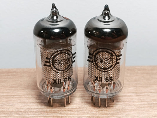 NEW 2pcs 6J32P Same Date Tube Svetlana NOS similar to EF86 62167 EF806S 6Ж32П