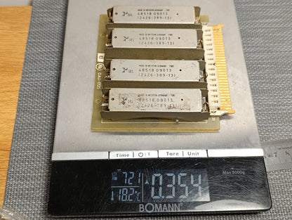 Board With 4Pcs. Filtrs SEL 48518 0913 2426-389-13 STK 0AU-1725 used