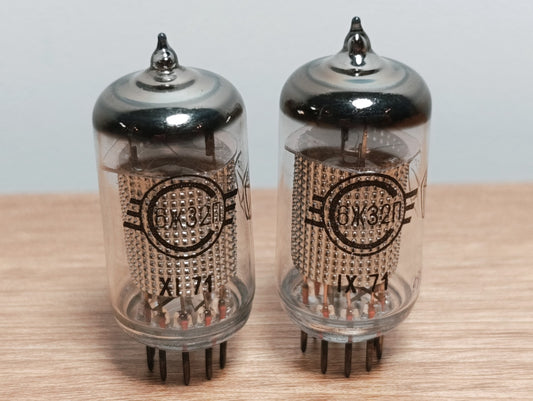 NEW 2pcs 6J32P Same Date Tube Svetlana NOS similar to EF86 62167 EF806S 6Ж32П