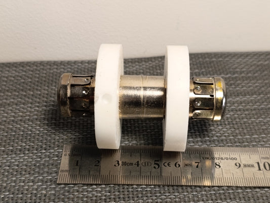 Spinner Rigid line coupling element EIA silver-plated BN