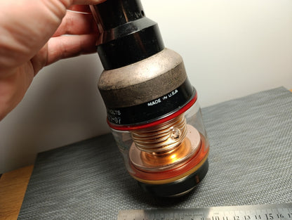 Used TT/Jennings Variable Glass Vacuum Capacitor UCSX-700 300-1000PF 7.5kV 60A