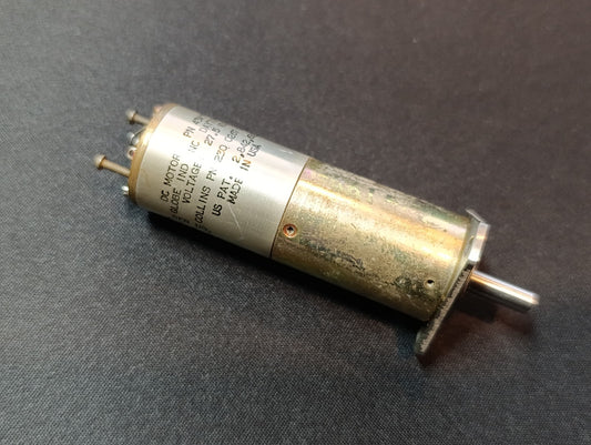 COLLINS 27.5 VDC MOTOR Globe inc Dayton USA PN 230026700 NEW