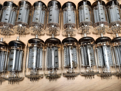 4 pcs. LOT Little Used 6P45S Svetlana tubes - NOT Matched Similar:  EL509 / 6KG6