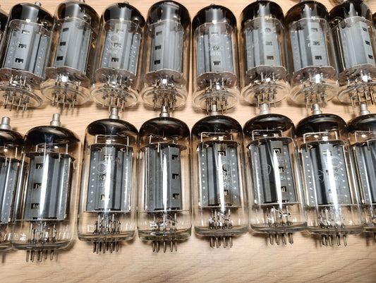 4 pcs. LOT Little Used 6P45S Svetlana tubes - NOT Matched Similar:  EL509 / 6KG6
