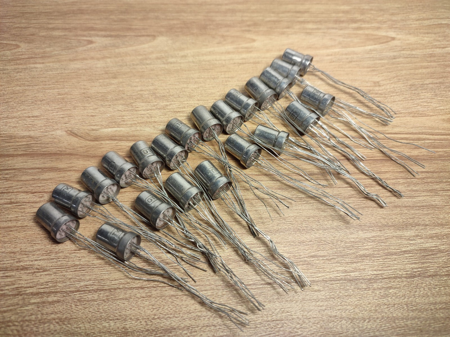 NOS Russian 6S63N Metal-ceramic Low Noise triodes 2 Pcs LOT Tubes 80's Nuvistor