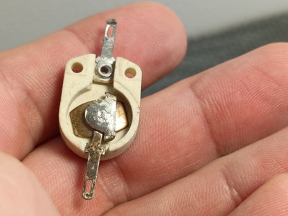 Ceramic Trimmer Capacitor 10-60pF Silver Plated 4 Pieces (4)