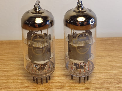6J51P PAIR SOVIET HF PENTODE TUBE NOS   NEW = EF184 6EJ7
