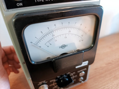 Radiometer RV34a Vacuum Tube voltmeter USED Untested - Ham Radio Copenhagen