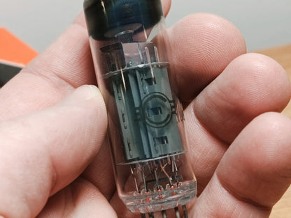 1Pcs. 6F3P / 6Ф3П ~6BM8 ~ECL82 Triode-Pentode Tube – NOS  – Original box NIB