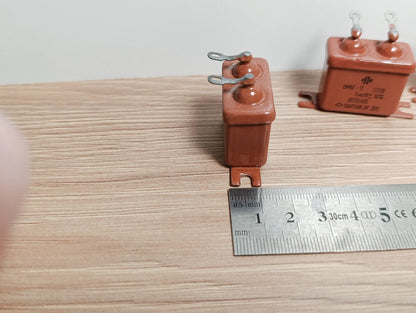 4Pcs. AUDIO CAPACITOR OMBG-2 200V 1uF 10% NOS OМБГ-2 USSR NOS