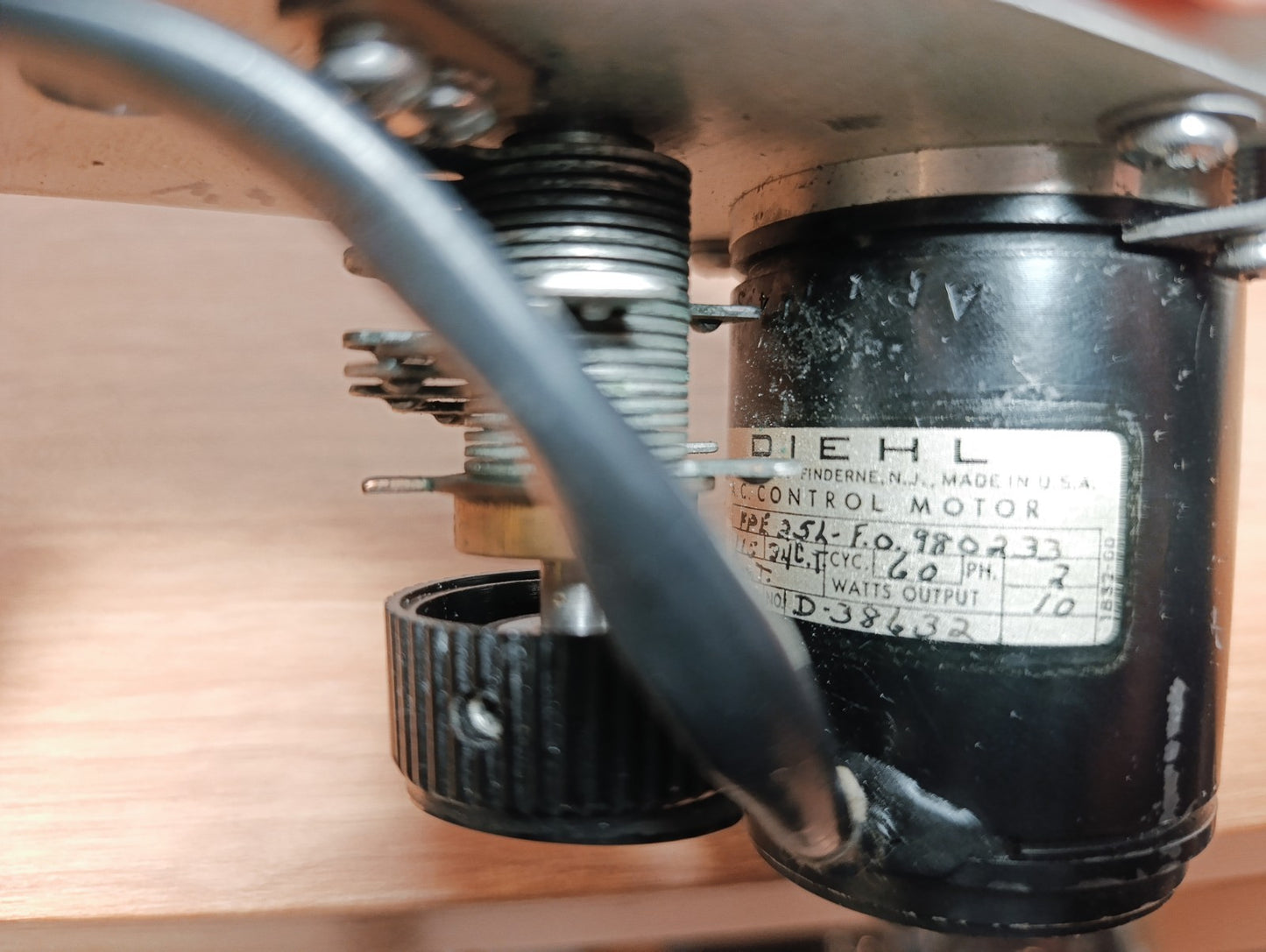 Trasmitter part Motor DIEHL for HAM Radio from Rogaland USED