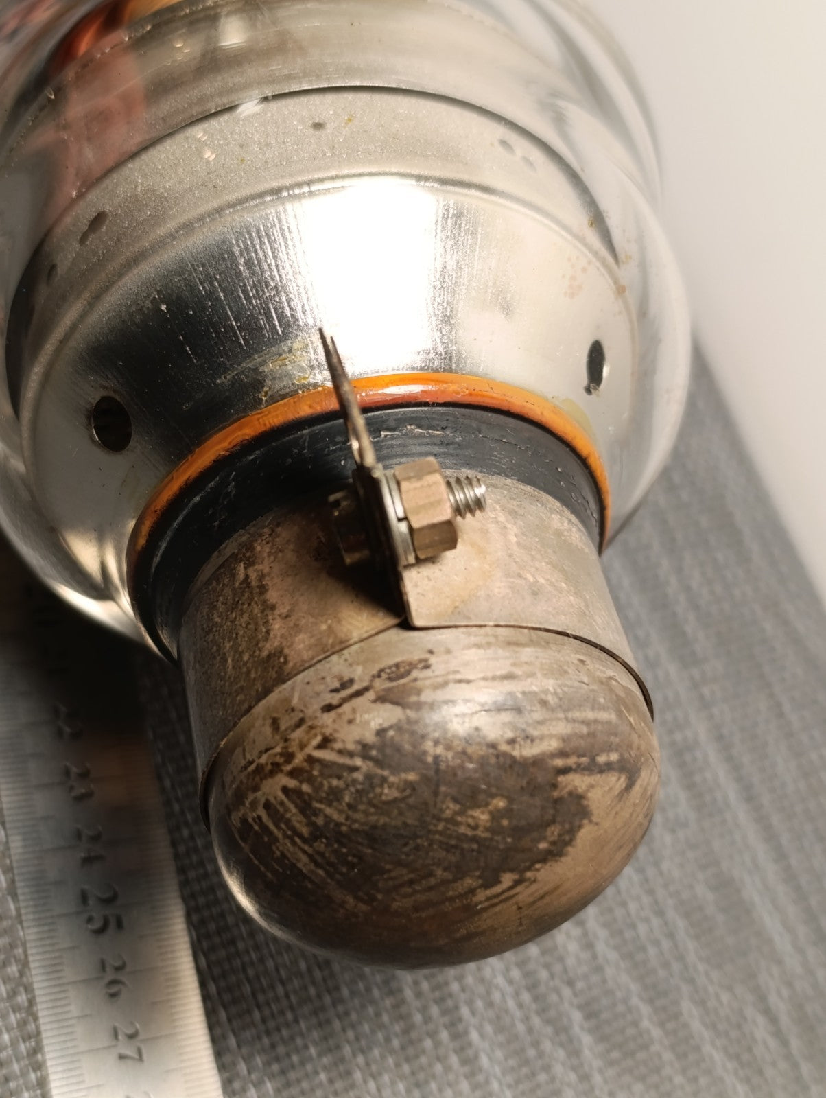 Used Jennings Vacuum Capacitor Type U-250 - 10kV Peak, 21 Amp RMS, 50-250pf