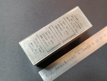 Ballastran BC - 3375 modulation transformer TF4RX04YY NOS HAM radio