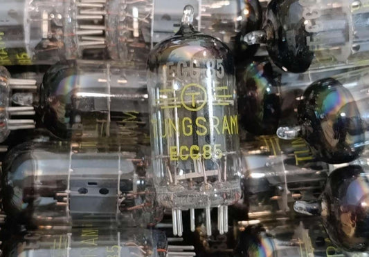 100 pcs. ECC85 TUNGSRAM HUNGARY Audio Dual TRIODE TUBE 6AQ8 1959 year