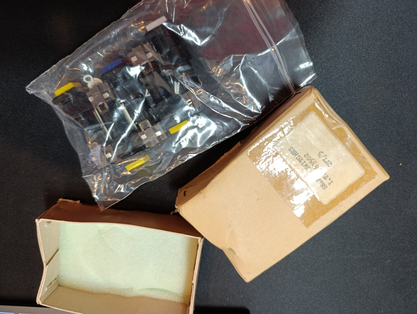 (5Pcs.) ITT 83502 Switch LOT NEW NOS